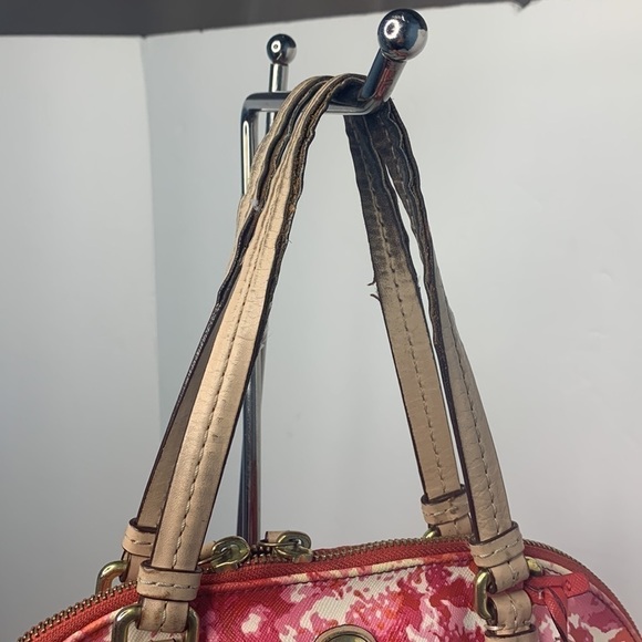 Coach Cora Rare F31341 Peyton Floral Domed Satchel - Picture 12 of 14